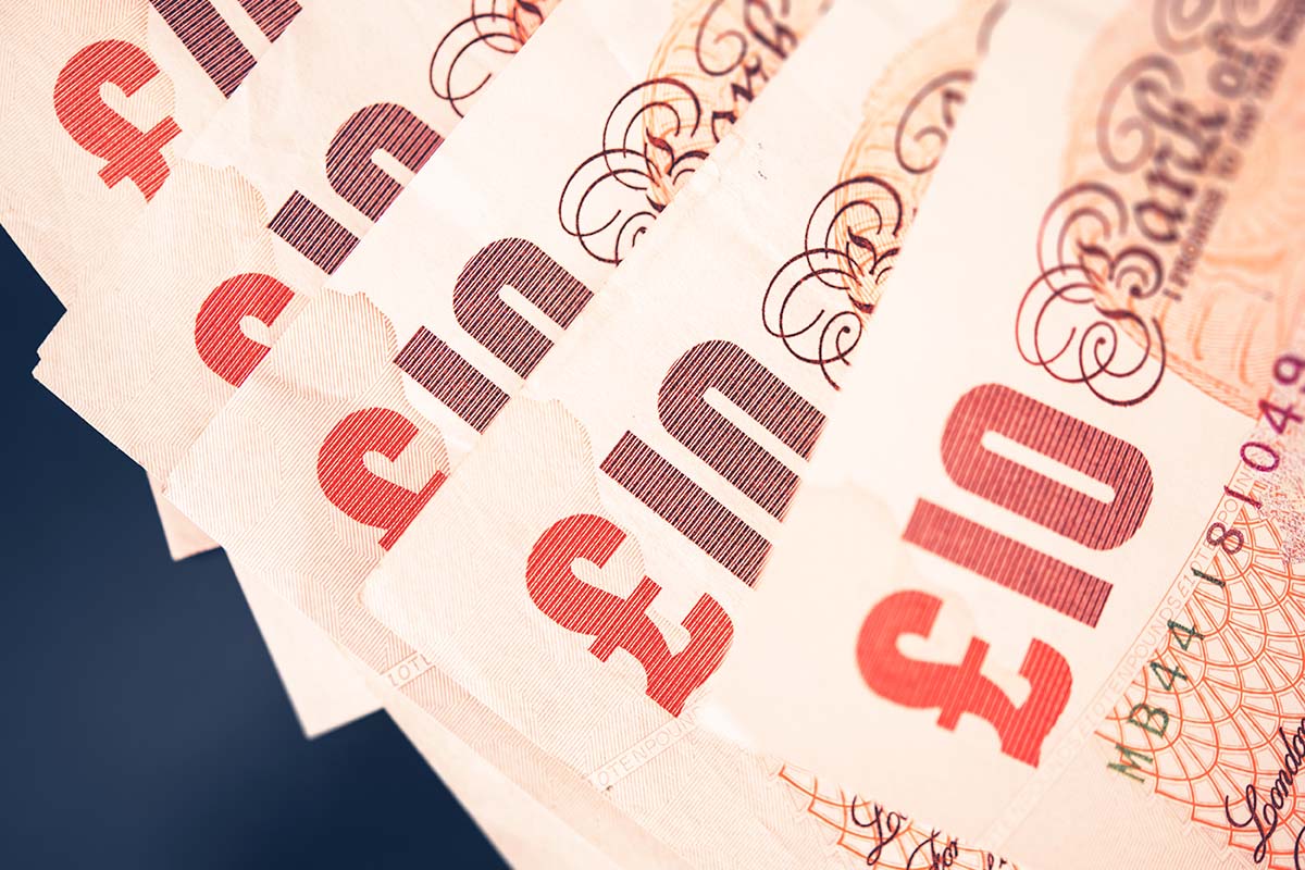 british pounds banknotes