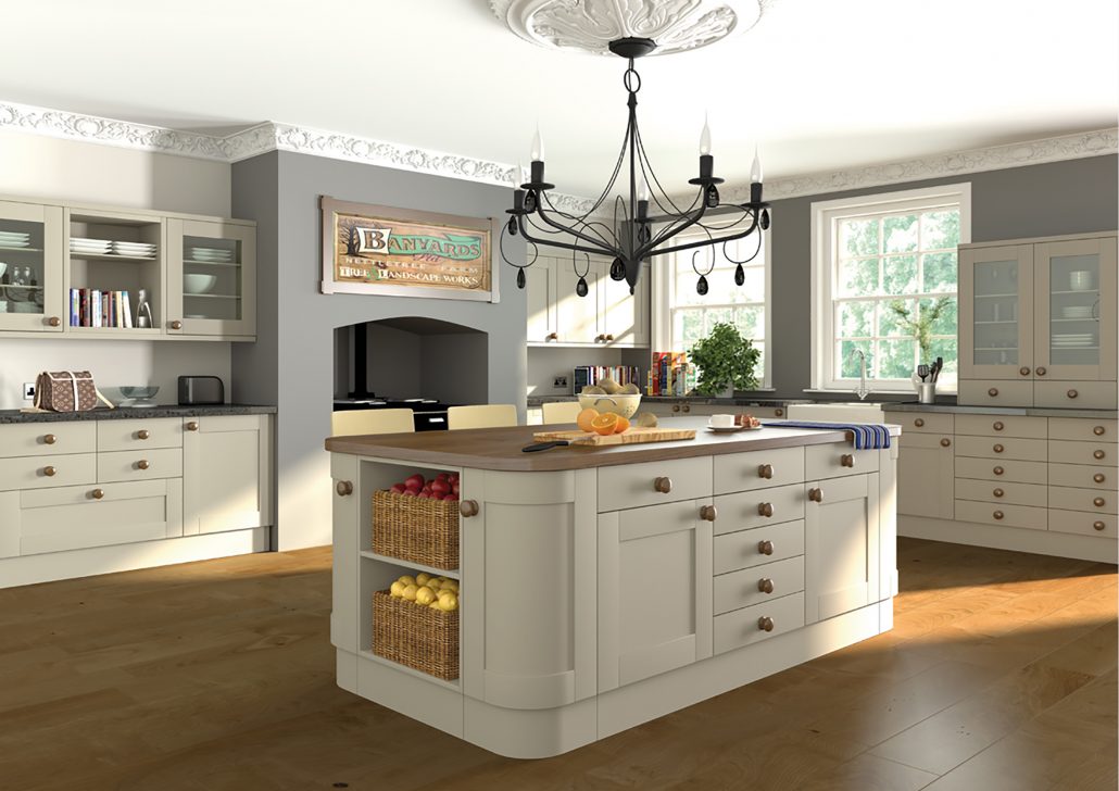 paintable shaker style kitchen