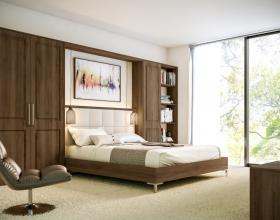 Natural Walnut Tuscany Bedroom