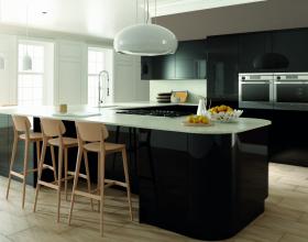 Ultra Gloss Black Kitchen